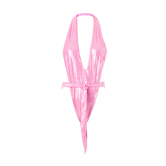 KATARINA HALTER ONE PIECE PINK