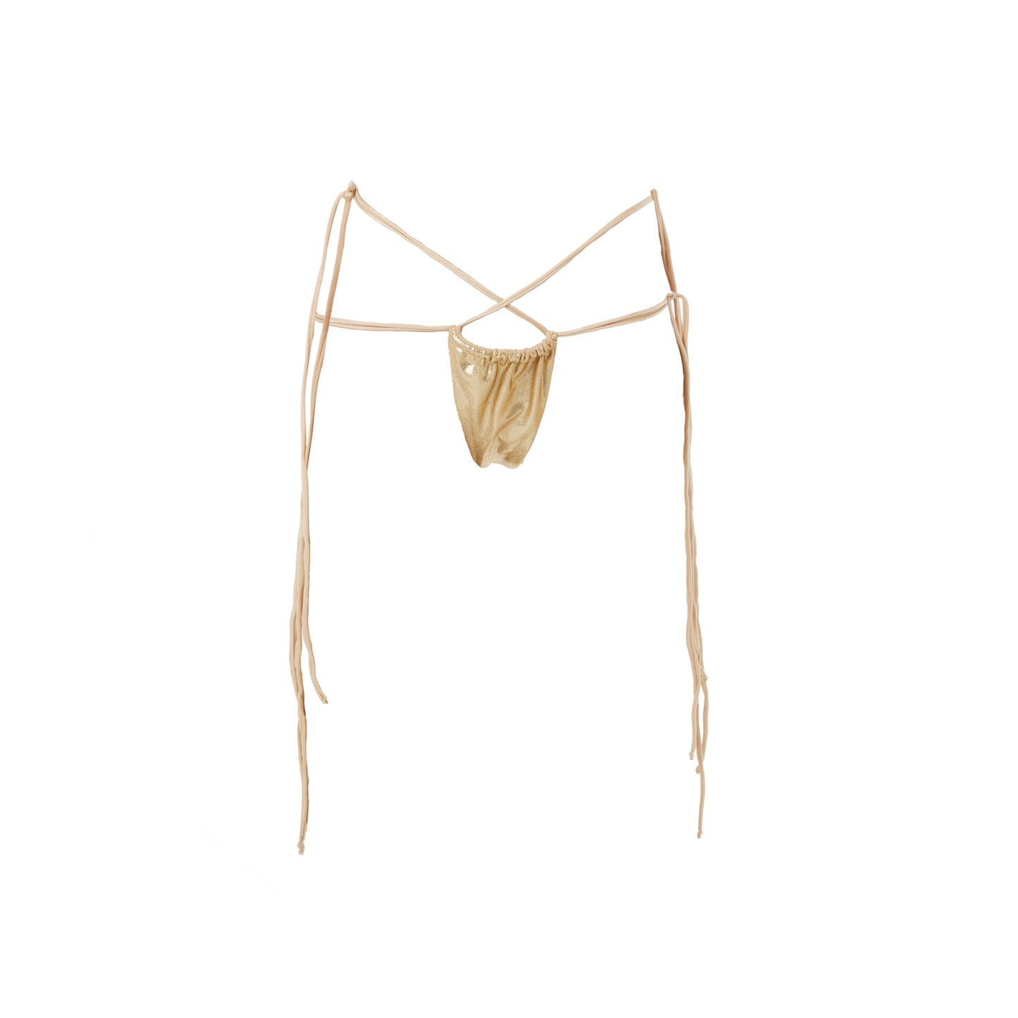 IBIZA BIKINI IN GOLD (BOTTOM)