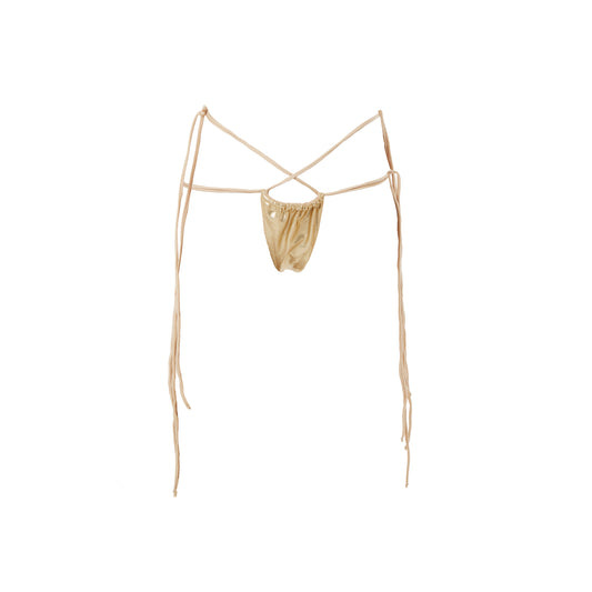 IBIZA BIKINI IN GOLD (BOTTOM)